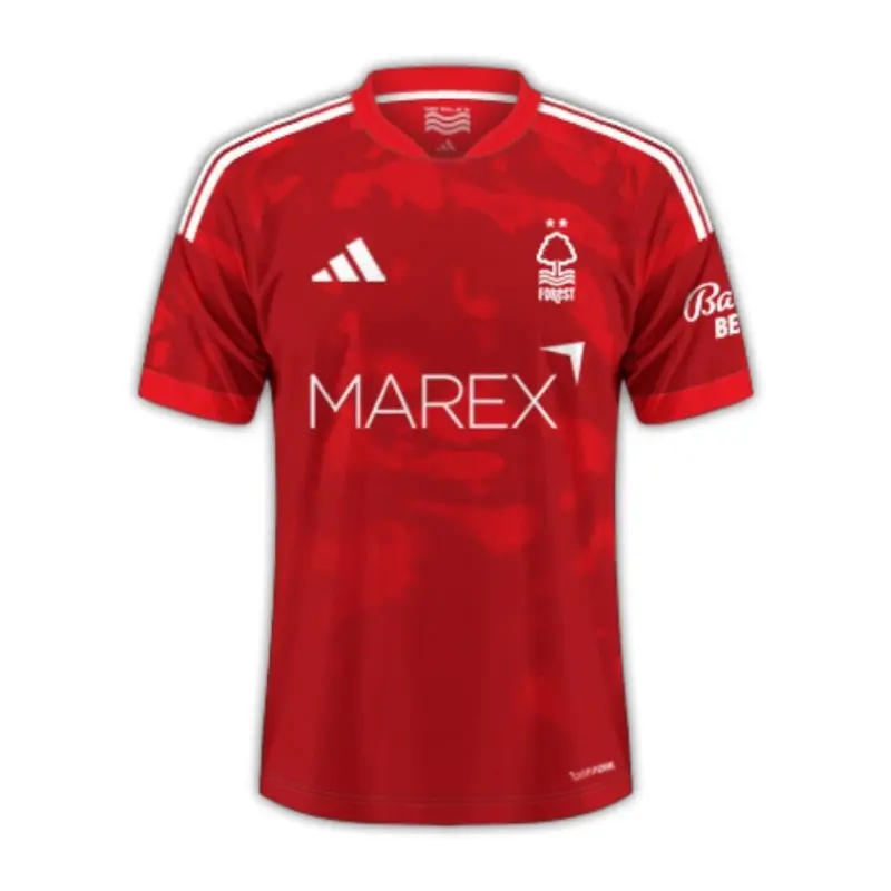 Camiseta Nottingham Forest Home Equipación 2026/2027 Rojo
