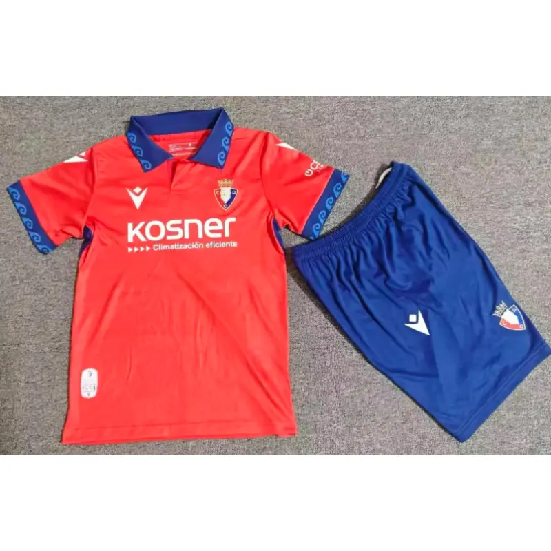 Camiseta Osasuna Home 2026/2027 Rojo Niño Kit