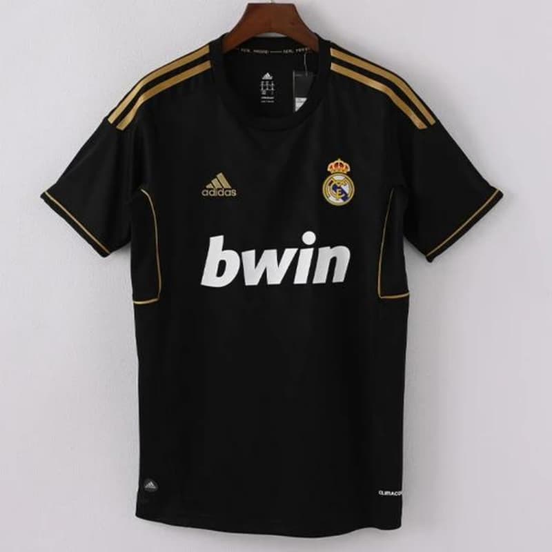 Camiseta Real Madrid Away Retro 2011/12 Negro