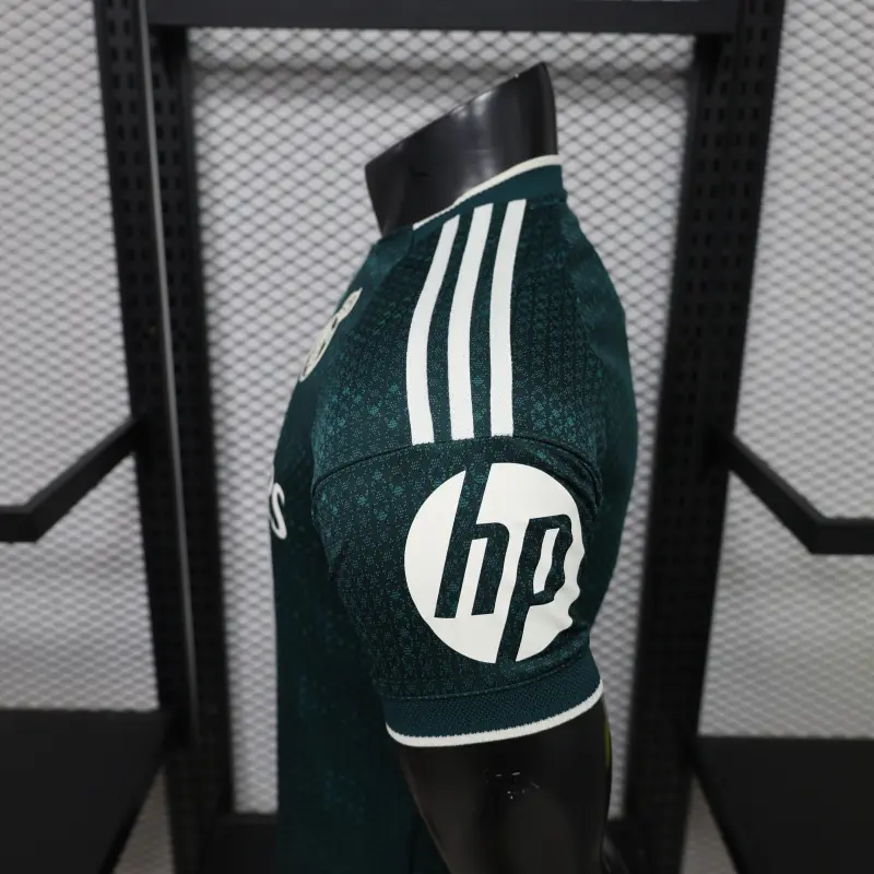 Camiseta Real Madrid Away Equipación 2026/2027 Verde Oscuro con Parche HP (EDICIÓN JUGADOR)