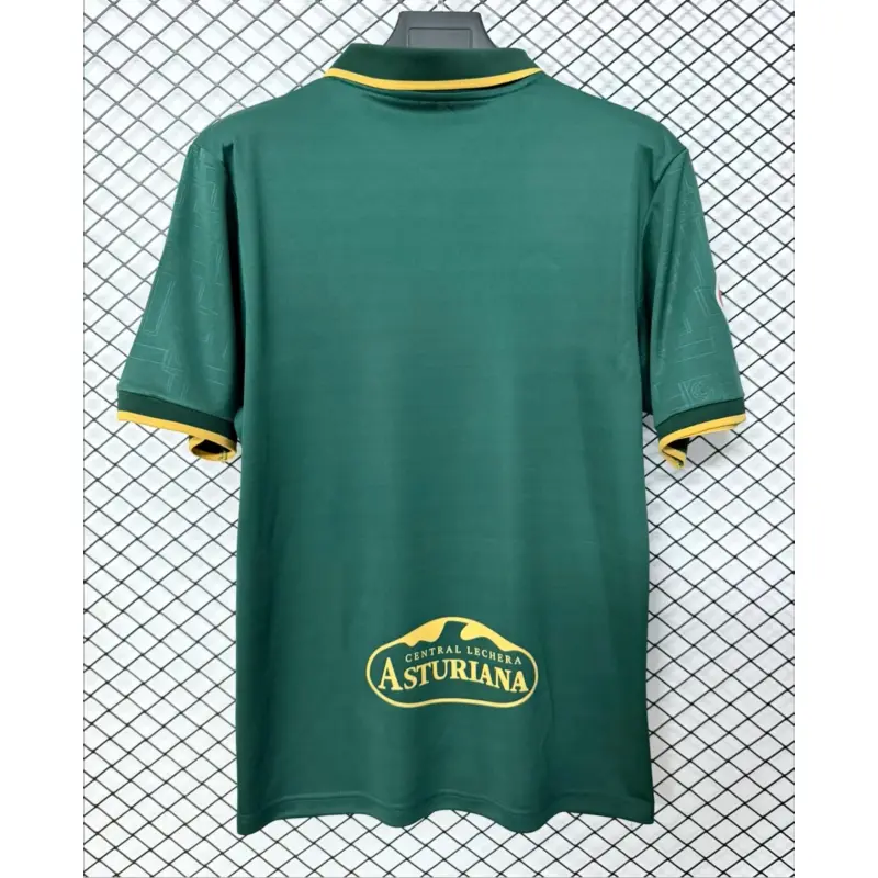 Camiseta Sporting de Gijón Away 2026/2027 Verde con Parche La Liga