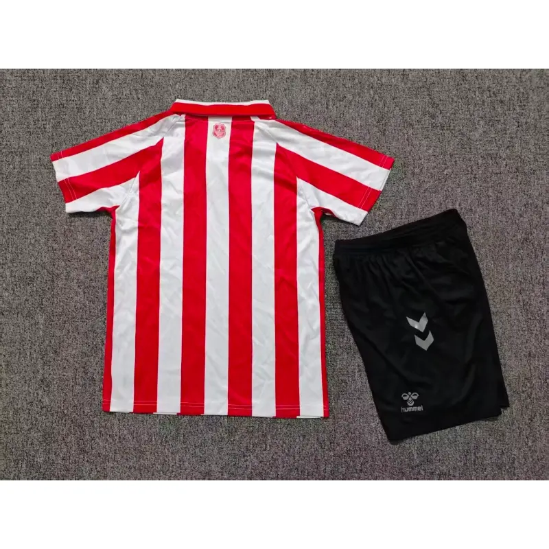 Camiseta Sunderland AFC Home 2026/2027 Rojo/Blanco Niño Kit