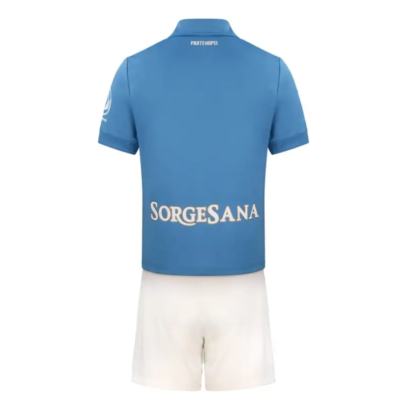 Camiseta Napoli Home 2026/2027 Azul Niño Kit