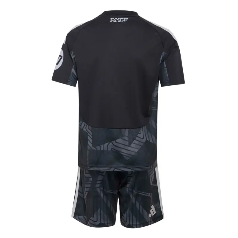 Camiseta de Portero Real Madrid Home Equipación 2026/2027 Negro Niño Kit