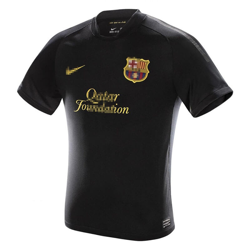 Camiseta Barcelona Retro 2011/12 Away