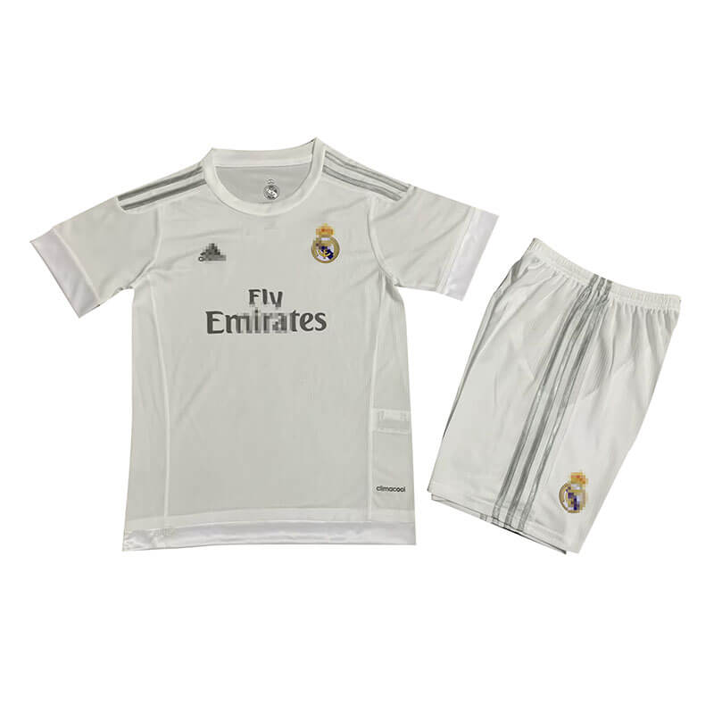 Camiseta Real Madrid Retro 15/16 Home Niño Kit