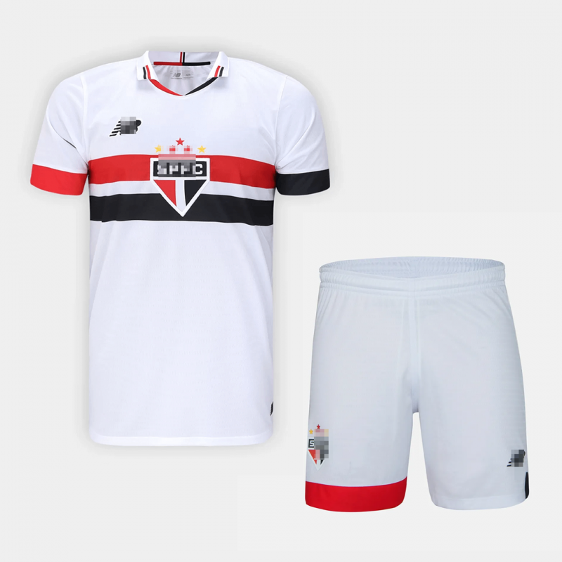 Camiseta São Paulo 2024/2025 Home Niño Kit