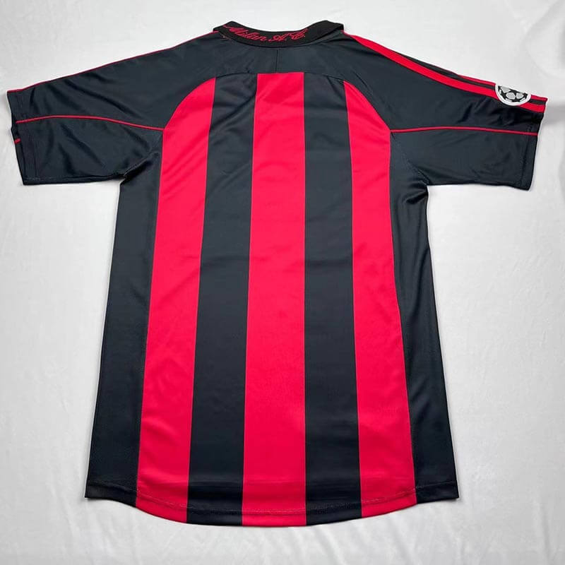 Camiseta AC Milan Retro 2000/01 Home