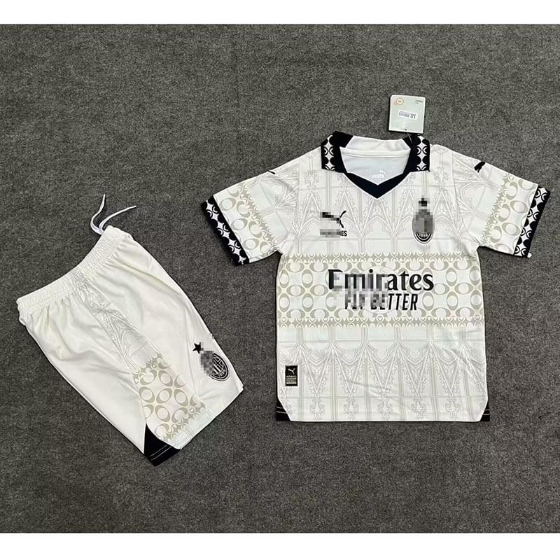 Camiseta AC Milan 2023/2024 Beige 4th Niño Kit