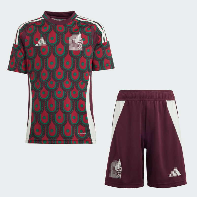 Camiseta México 2024 Home Niño Kit