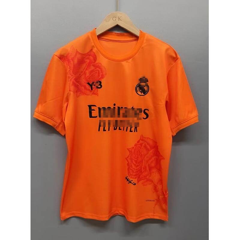 Camiseta Real Madrid x Y-3 Naranja 2024/2025