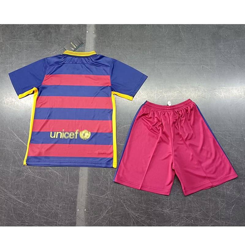 Camiseta Barcelona Retro 15/16 Home Niño Kit