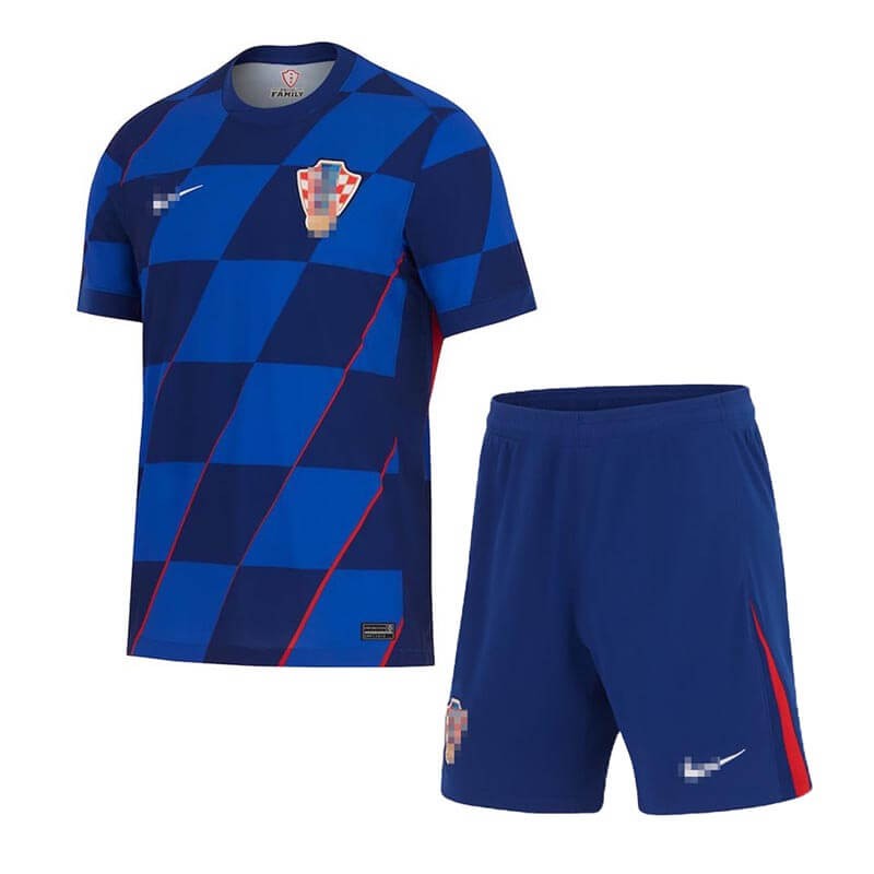 Camiseta Croacia 2024 Away Niño Kit