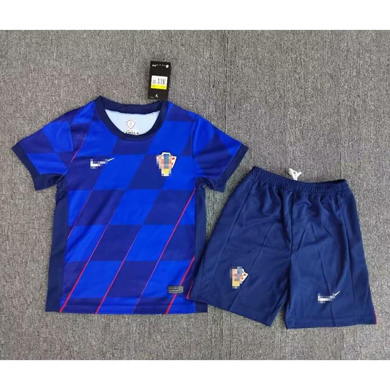 Camiseta Croacia 2024 Away Niño Kit