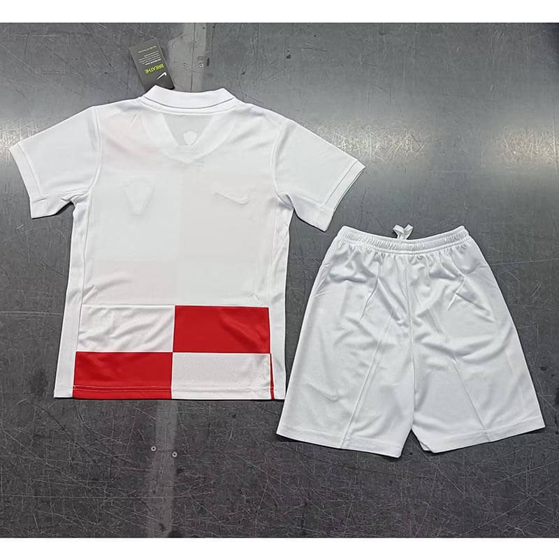 Camiseta Croacia 2024 Home Niño Kit