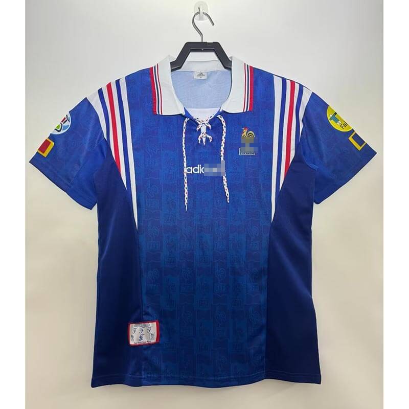 Camiseta Francia Retro 1996 Home