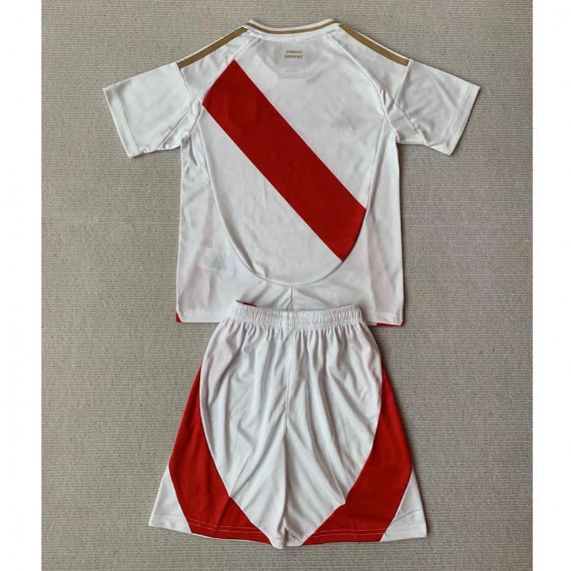 Camiseta Perú 2024 Home Niño Kit