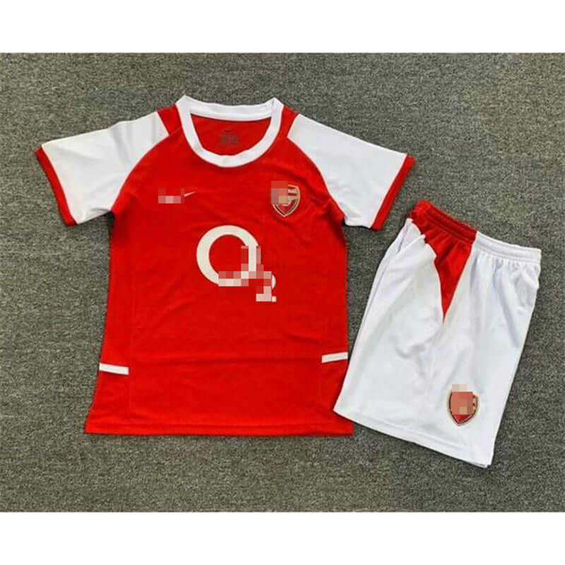Camiseta Arsenal Retro 03/04 Home Niño Kit