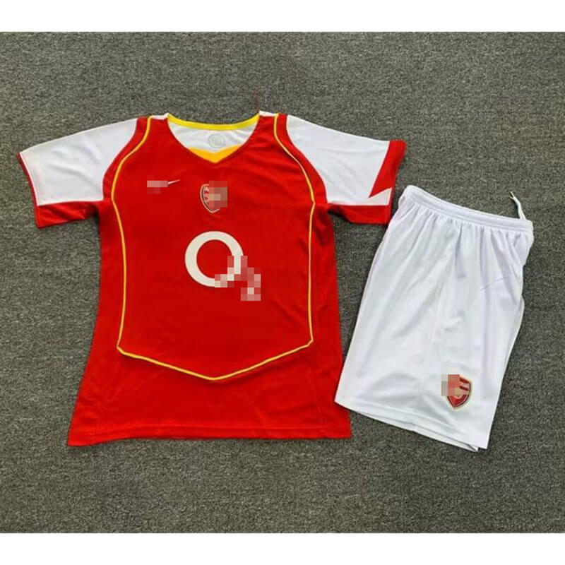 Camiseta Arsenal Retro 04/05 Home Niño Kit