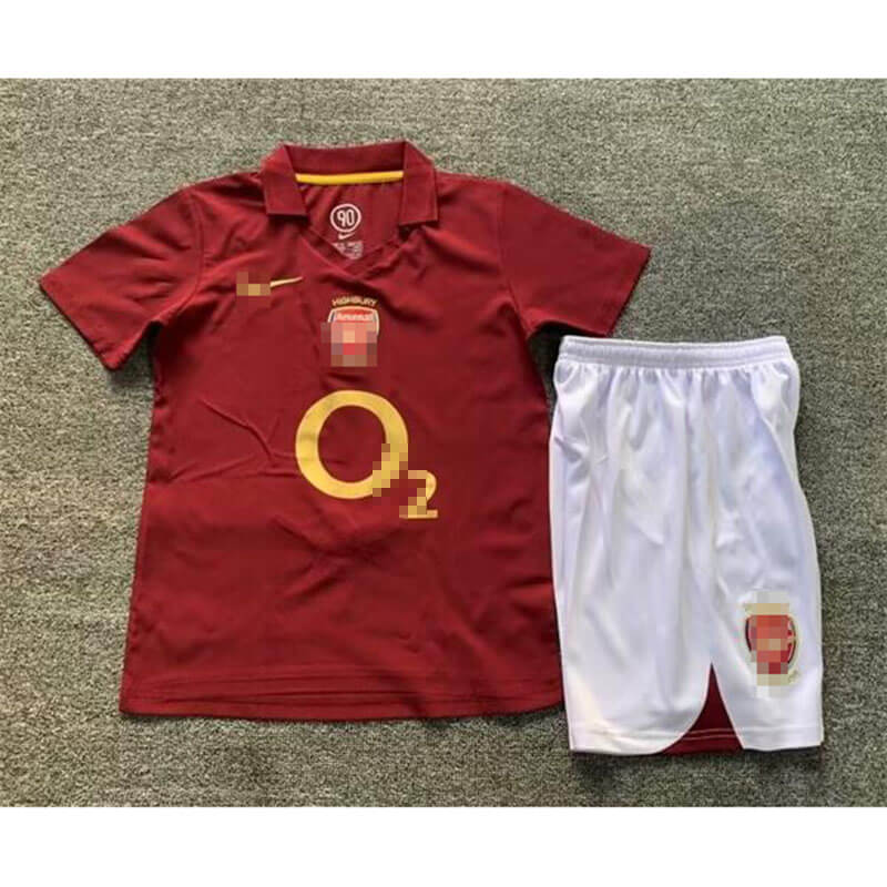 Camiseta Arsenal Retro 05/06 Home Niño Kit