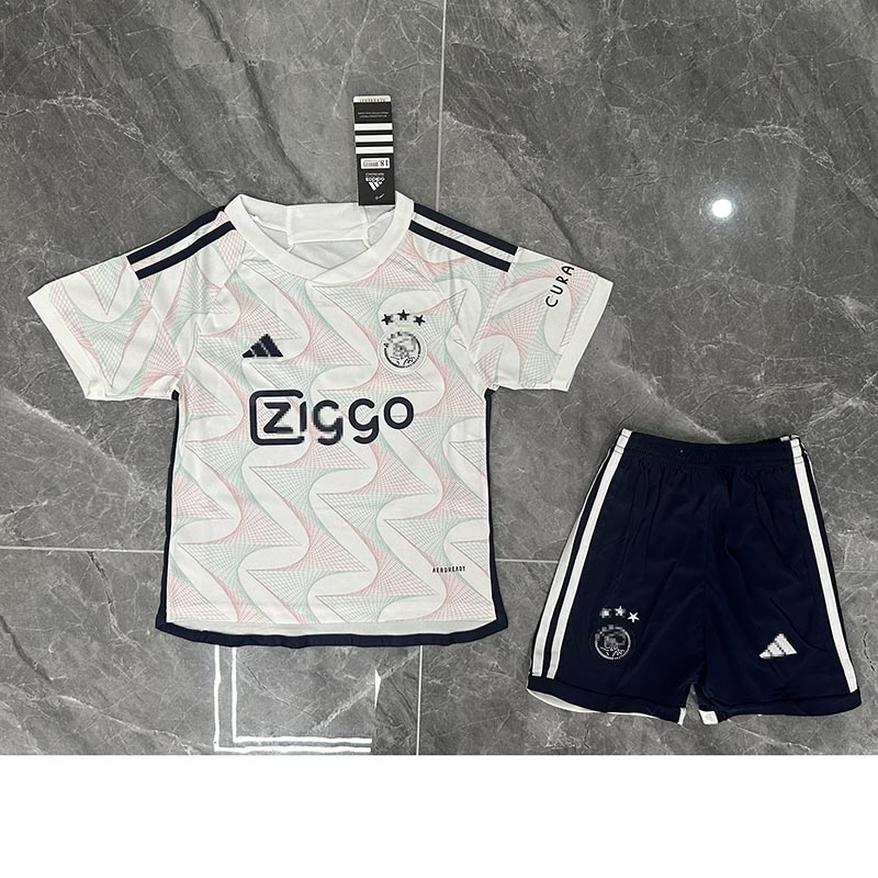 Camiseta Ajax de Ámsterdam 2023/2024 Away Niño Kit