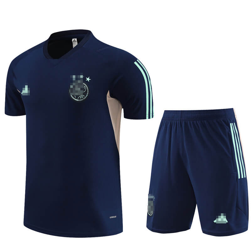 Camiseta de Entrenamiento Ajax de Ámsterdam 2023/2024 Azul Marino Kit