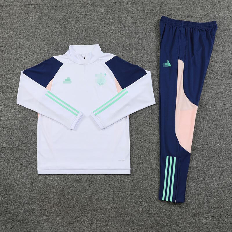 Sudadera Entrenamiento Ajax de Ámsterdam 2023/2024 Kit Blanco/Azul