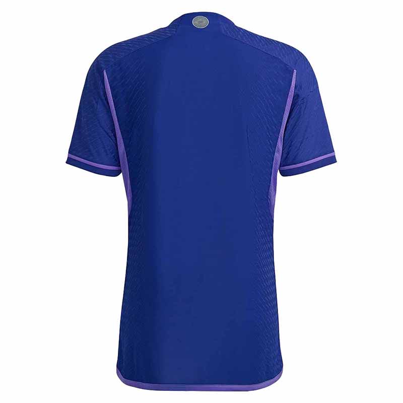 Camiseta Argentina Away 2022 Mundial Campeona con Tres Estrellas (EDICIÓN JUGADOR)