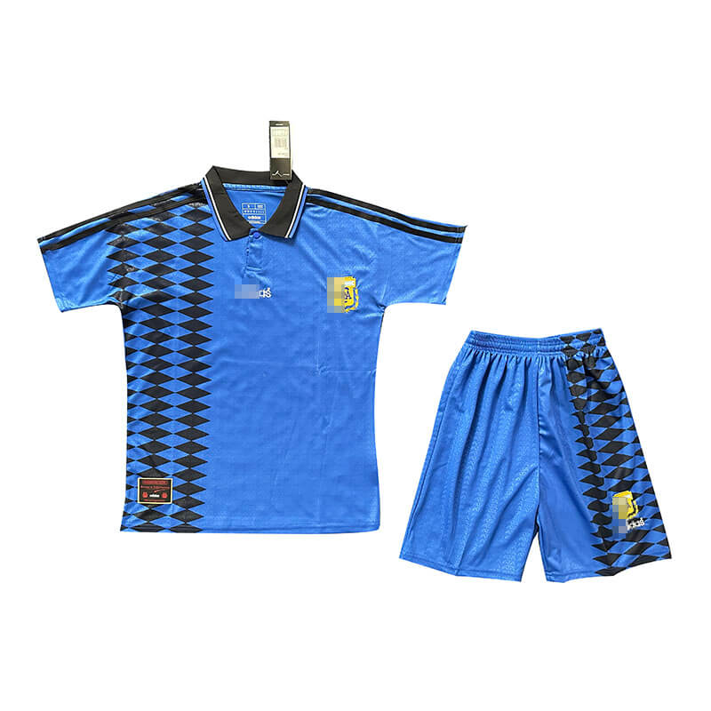 Camiseta Argentina Retro 1994 Away Niño Kit