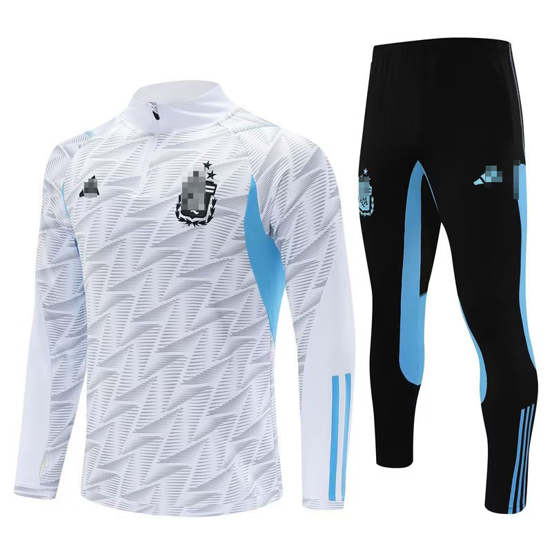 Sudadera Entrenamiento Argentina 2023 Kit Blanco