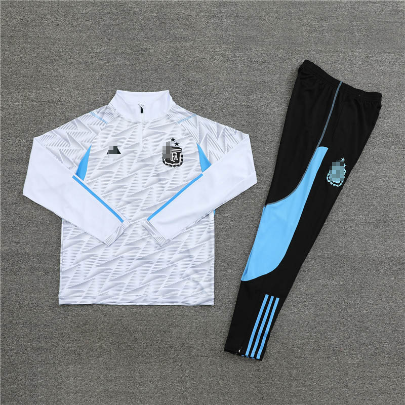 Sudadera Entrenamiento Argentina 2023 Kit Blanco
