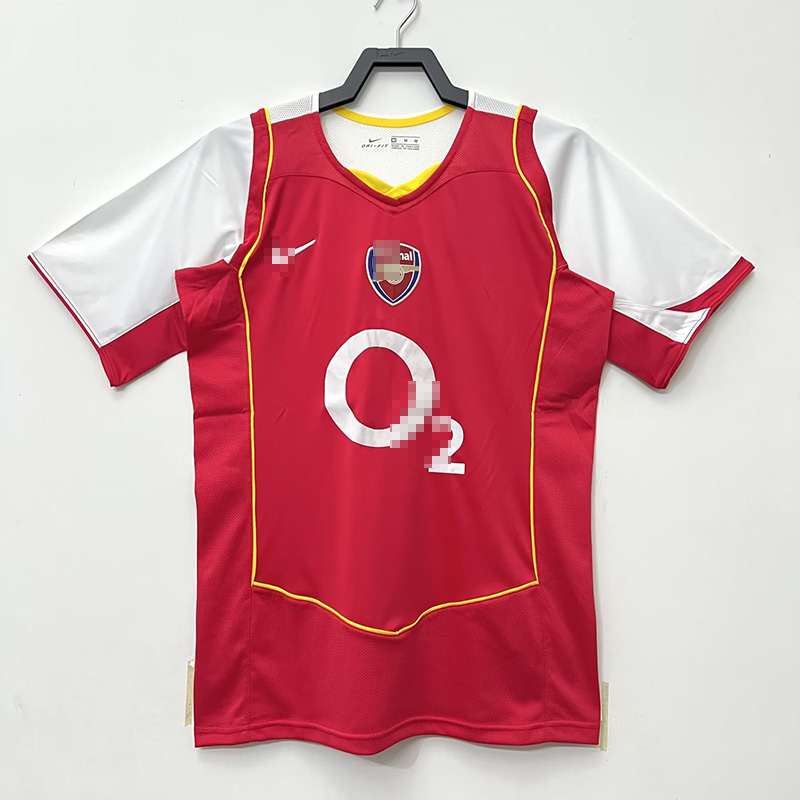 Camiseta Arsenal Retro 2004/05 Home