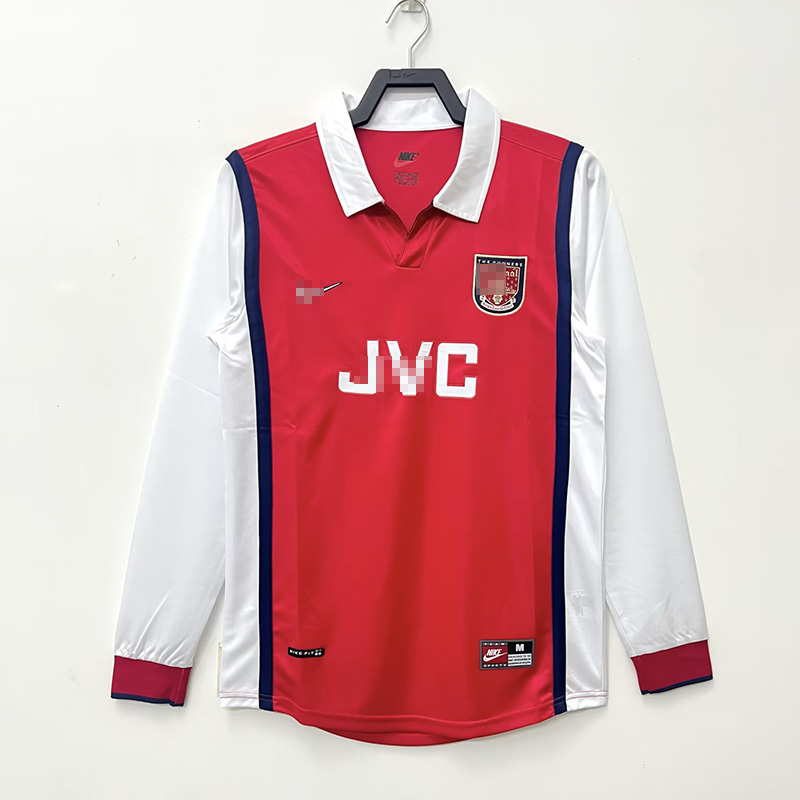 Camiseta Arsenal Home Retro 1998 ML
