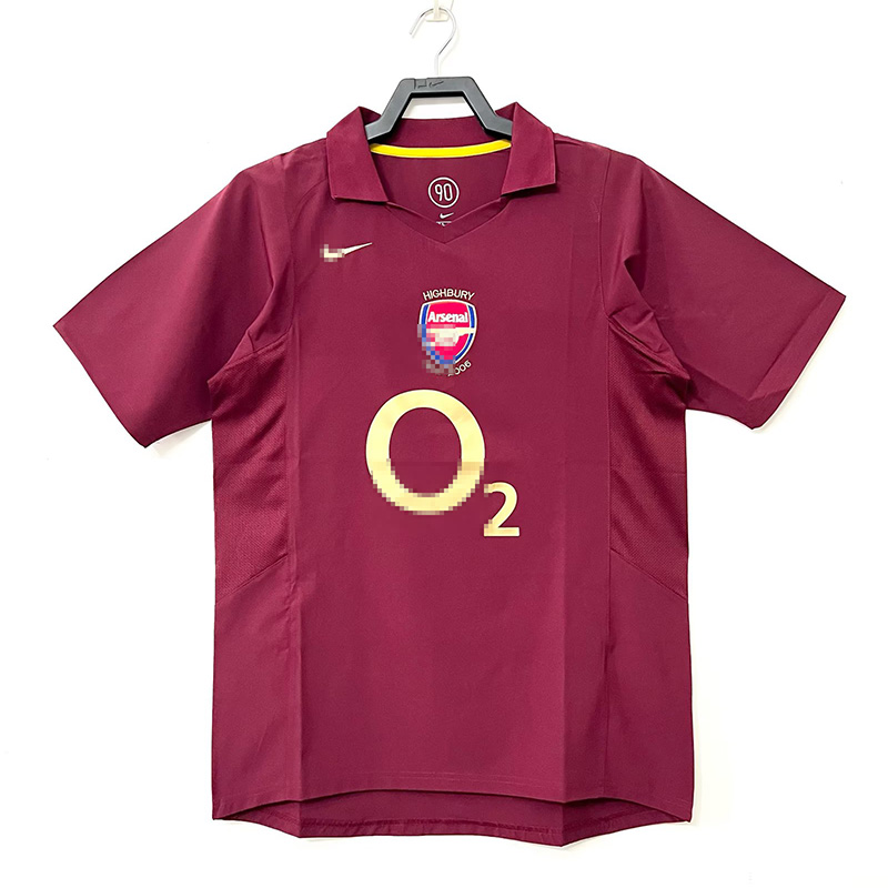 Camiseta Arsenal Home Retro 2005/06