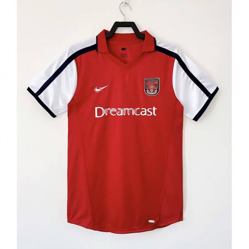 Camiseta Arsenal Retro 2001/02 Home