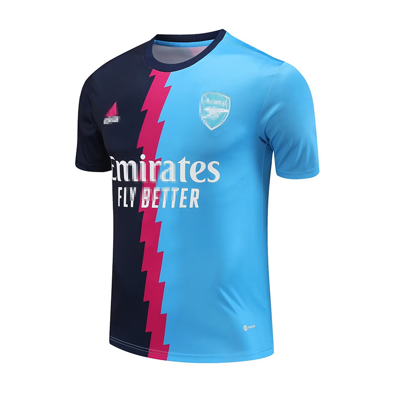 Camiseta de Entrenamiento de Arsenal 2023/2024 Azul/Rosa