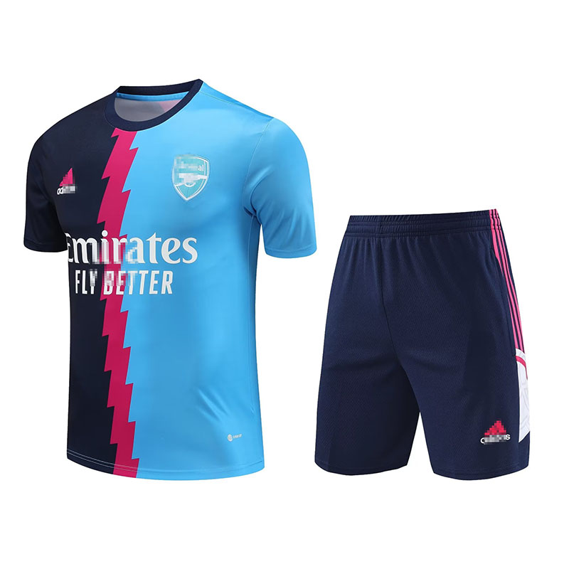 Camiseta de Entrenamiento de Arsenal 2023/2024 Azul/Rosa