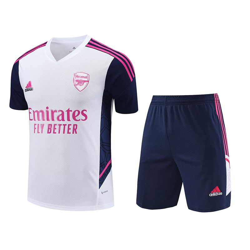 Camiseta de Entrenamiento de Arsenal 2023/2024 Blanco/Azul Marino
