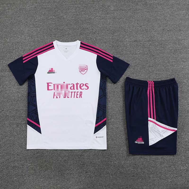 Camiseta de Entrenamiento de Arsenal 2023/2024 Blanco/Azul Marino