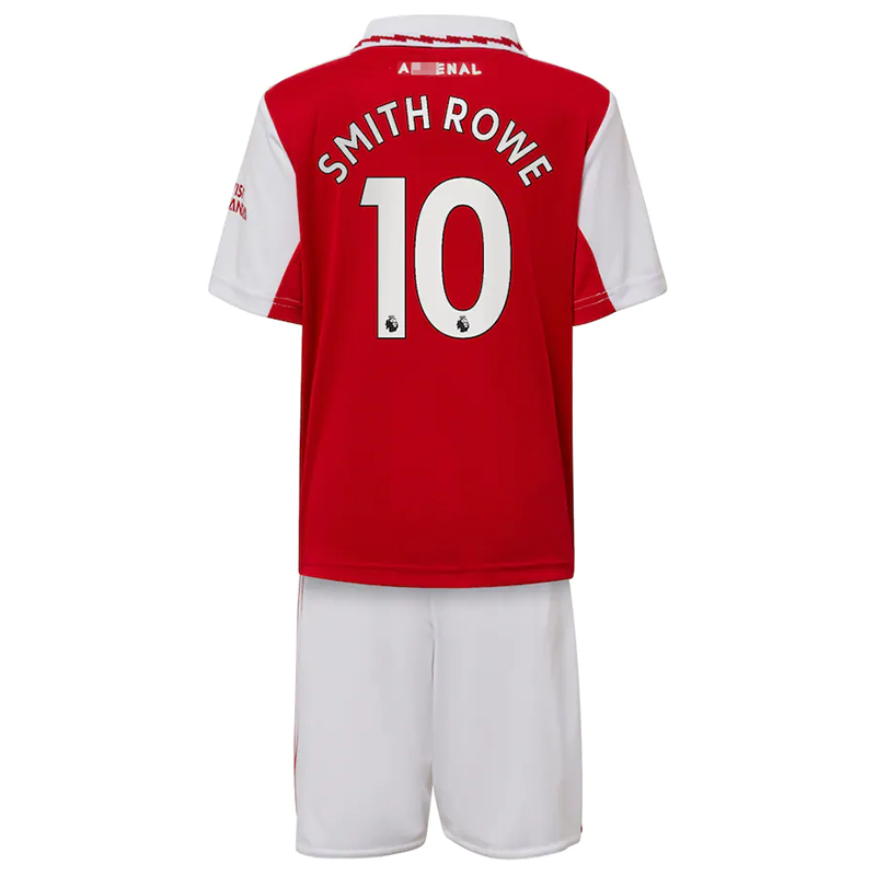 Camiseta Smith Rowe 10 Arsenal Home 2022/2023 Niño Kit