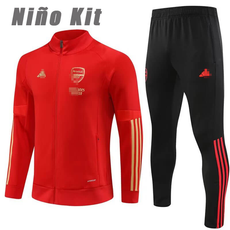 Chandal de Arsenal 2023/2024 Niño Rojo