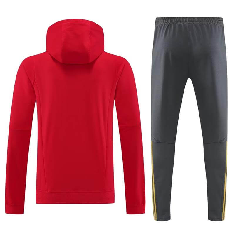 Sudadera Entrenamiento Arsenal 2023/2024 Con Capucha Rojo