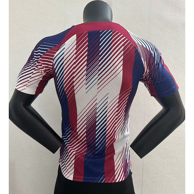 Camiseta 2023/2024 Barcelona Blanco/Azul/Rojo (EDICIÓN JUGADOR)