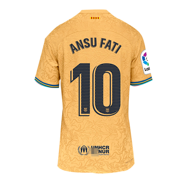 Camiseta ANSU FATI 10 Barcelona Away 2022/2023