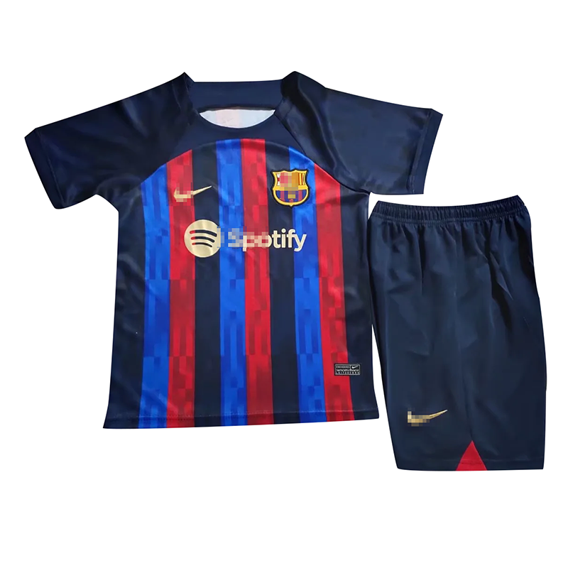 Camiseta Barcelona 2022/2023 Home Niño Kit 