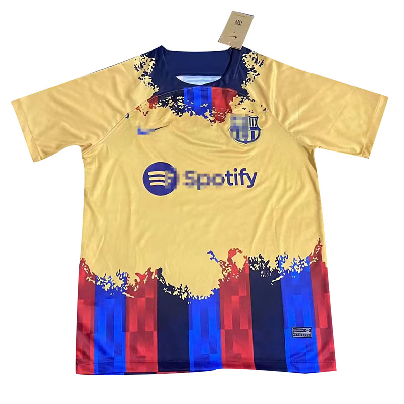 Camiseta Barcelona Amarillo/Azul/Rojo 2023/2024
