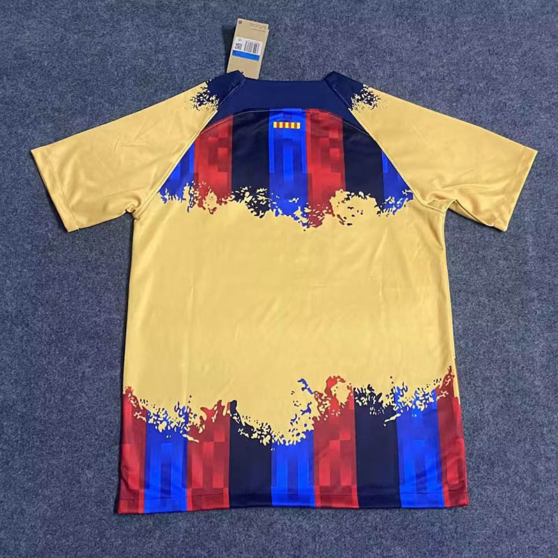 Camiseta Barcelona Amarillo/Azul/Rojo 2023/2024