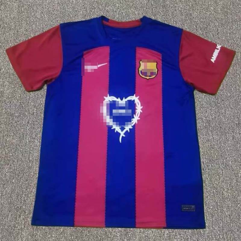 Camiseta Barcelona Especial Edición Símbolo de Corazón 2023/2024 