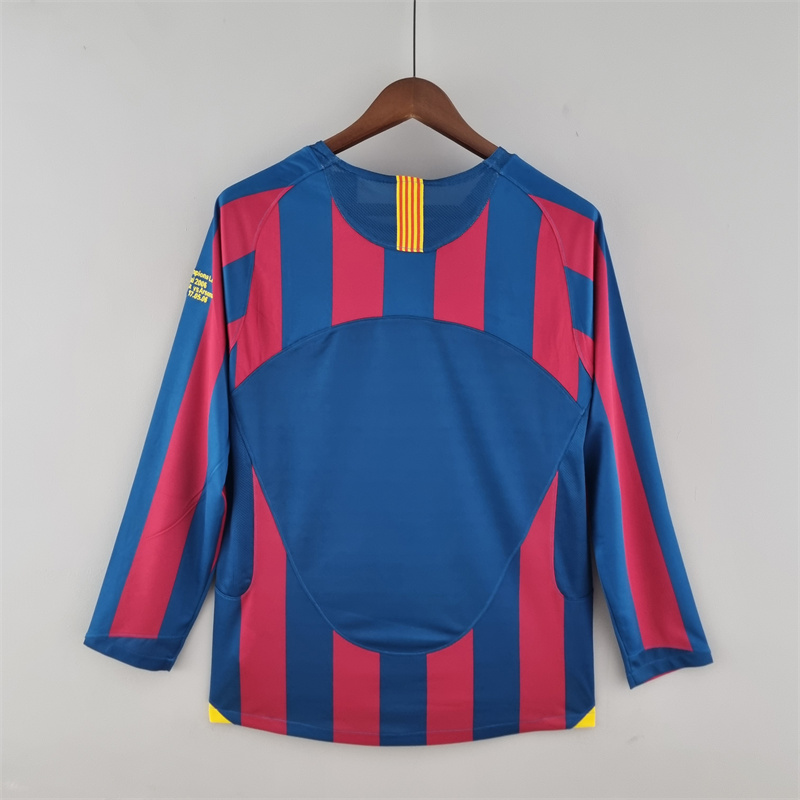 Camiseta Barcelona Home Retro 2005/06 ML