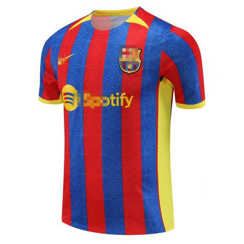Camiseta de Entrenamiento de Barcelona 2023/2024 Rojo/Azul/Amarillo